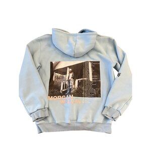 Morgan Wallen Light Blue Concert Hoodie "One Thing At A Time" Sleeve Size L